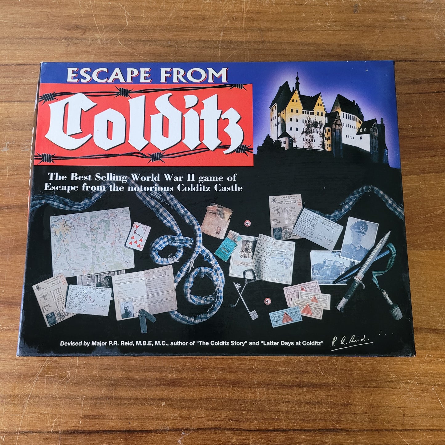 Vintage Gibson Games Escape from Colditz, the World War II game of escape... (complete)