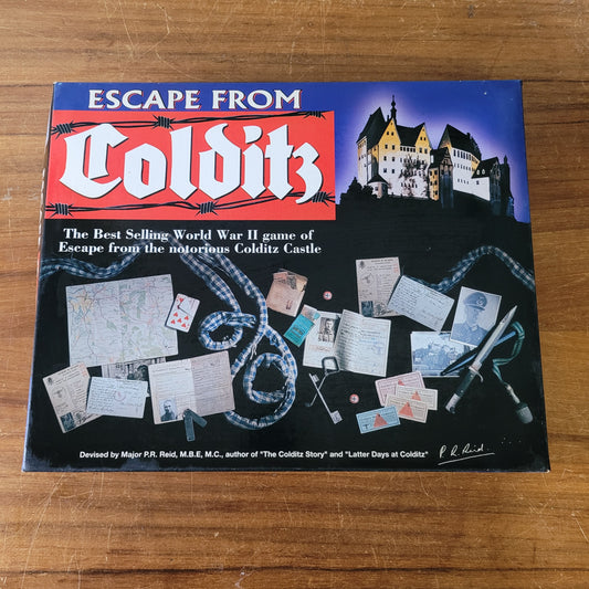 Vintage Gibson Games Escape from Colditz, the World War II game of escape... (complete)