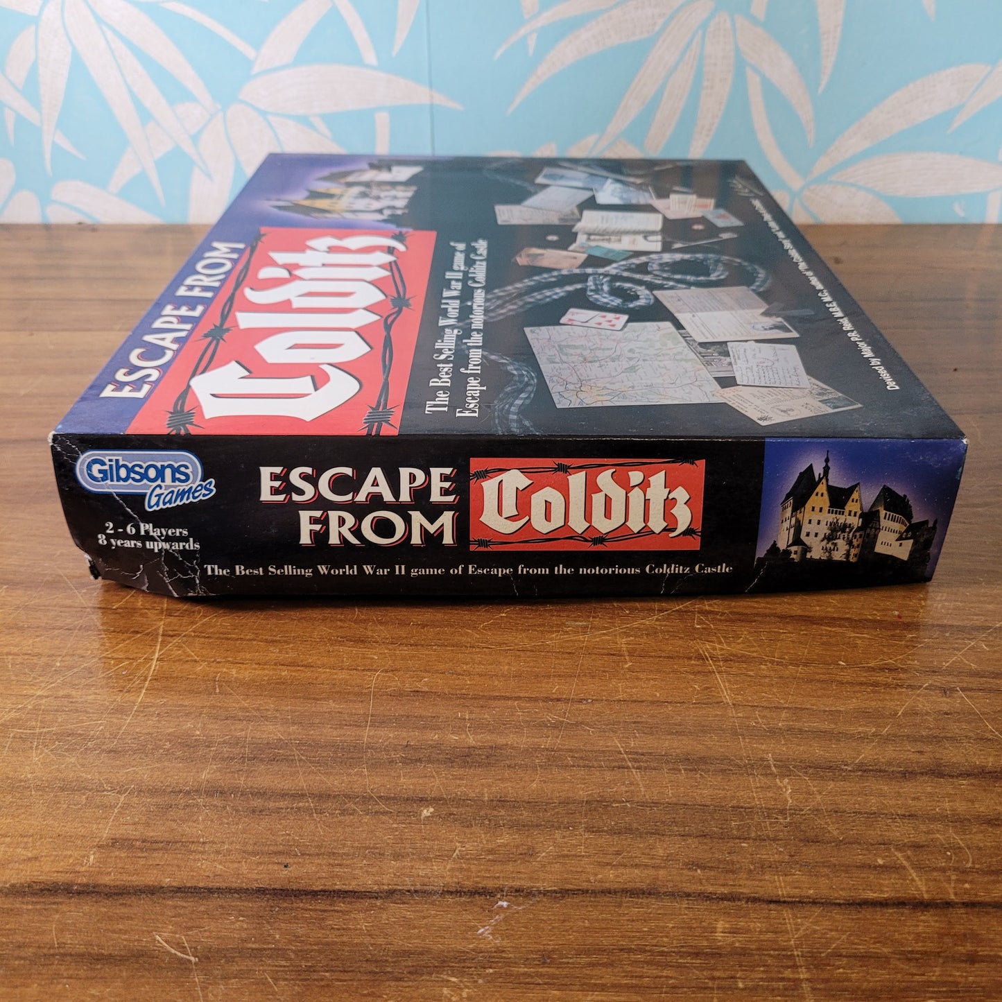 Vintage Gibson Games Escape from Colditz, the World War II game of escape... (complete)