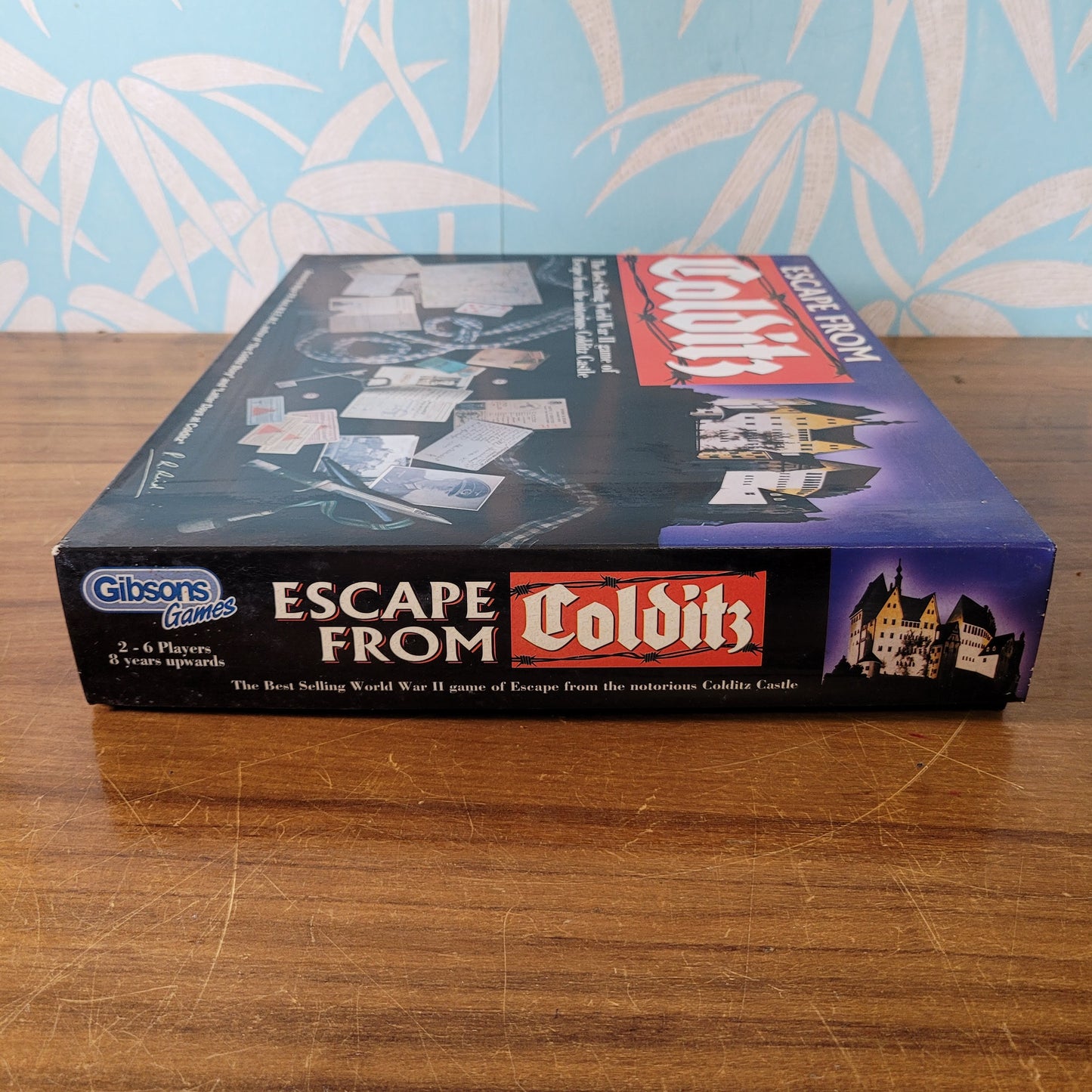 Vintage Gibson Games Escape from Colditz, the World War II game of escape... (complete)