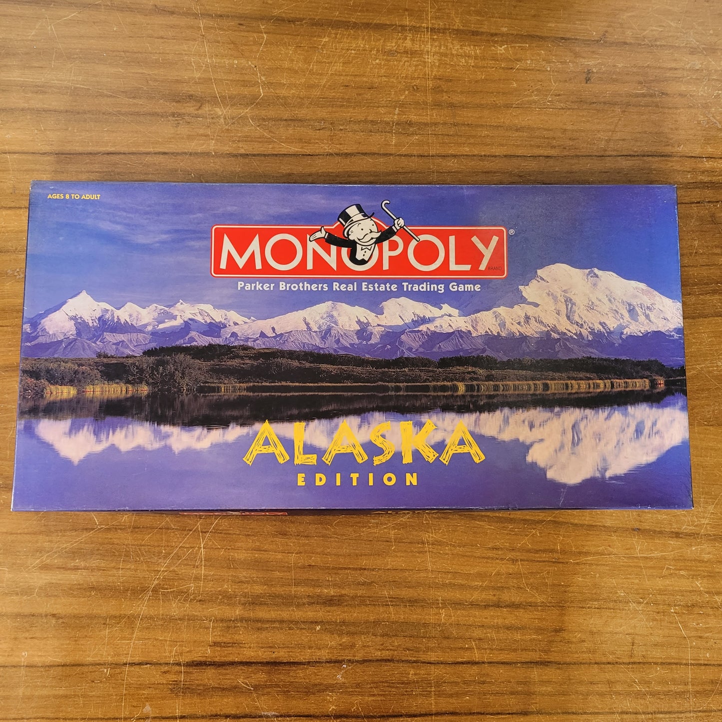 1997 Parker Brothers Monopoly Alaska Edition real estate trading game (complete)