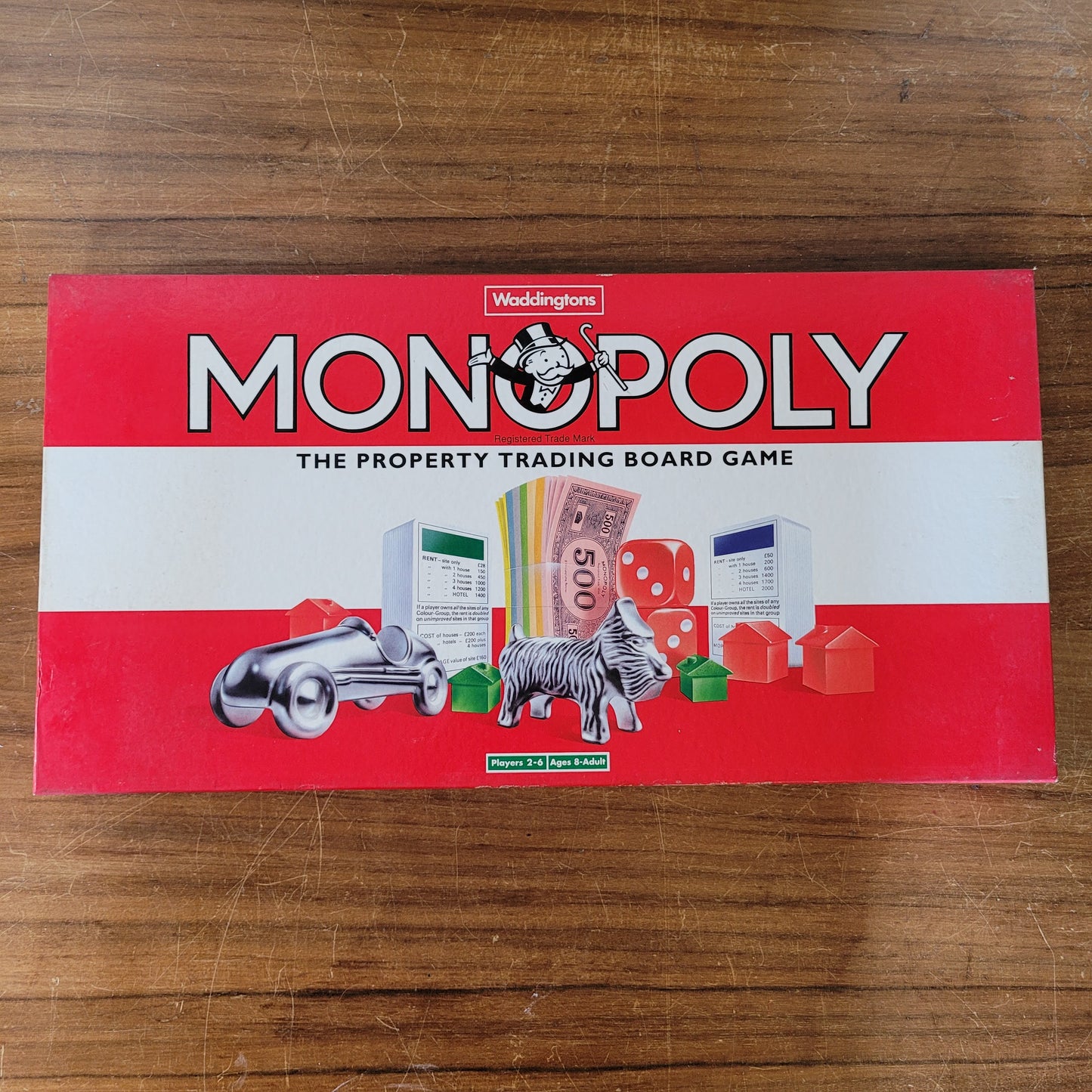 1993 Waddingtons Monopoly the property trading board game (complete)
