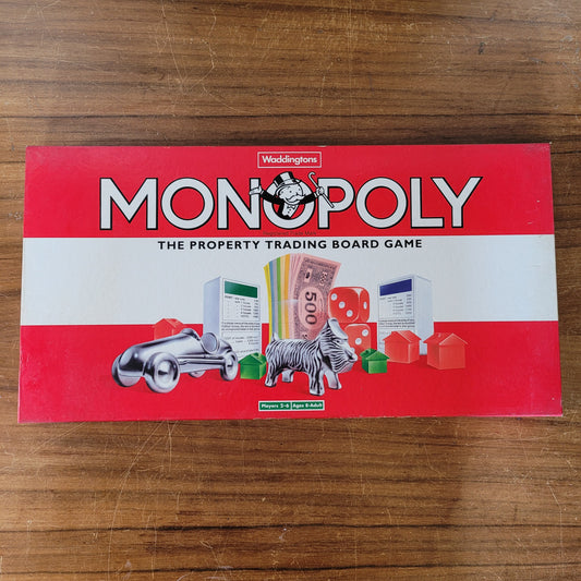 1993 Waddingtons Monopoly the property trading board game (complete)