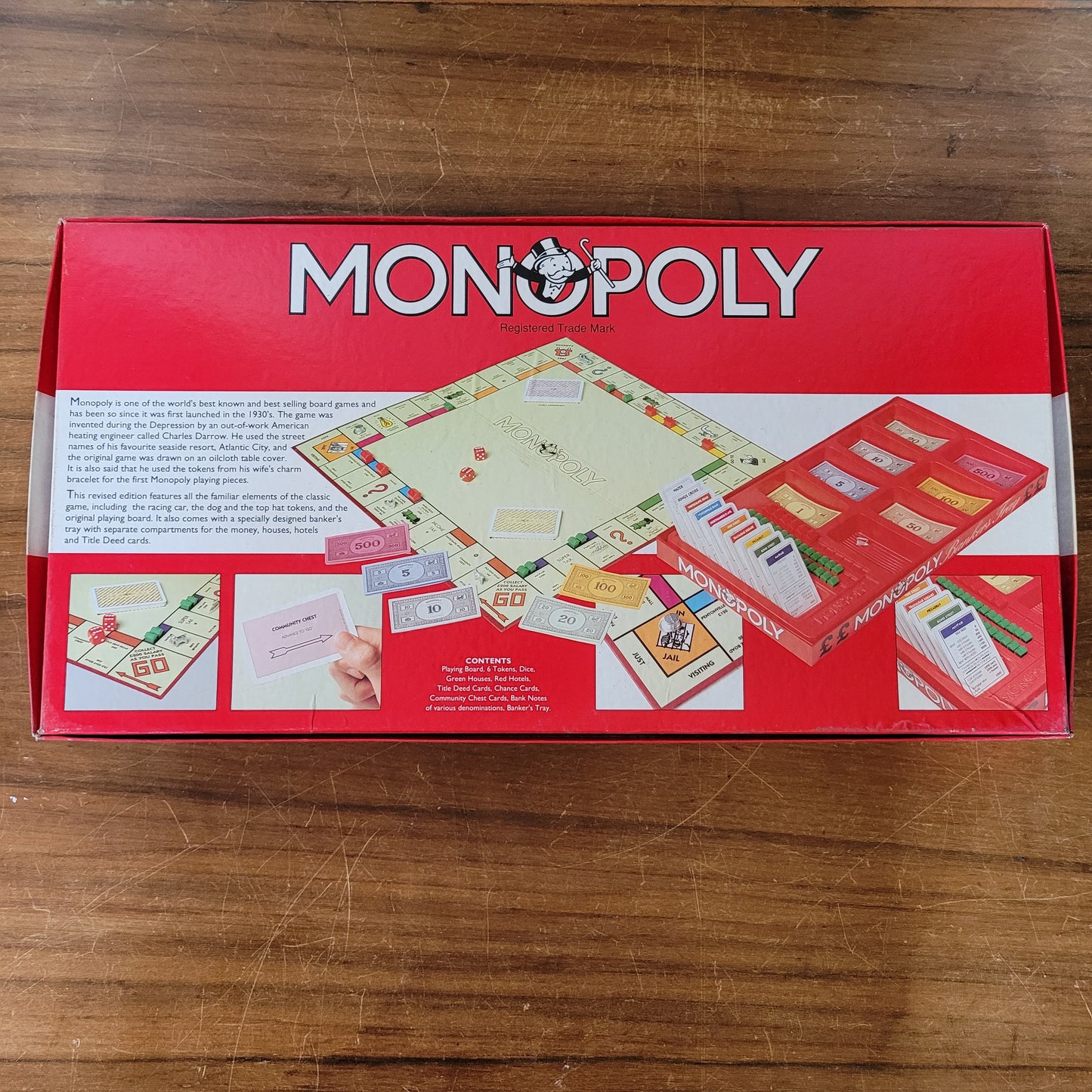 1993 Waddingtons Monopoly the property trading board game (complete)