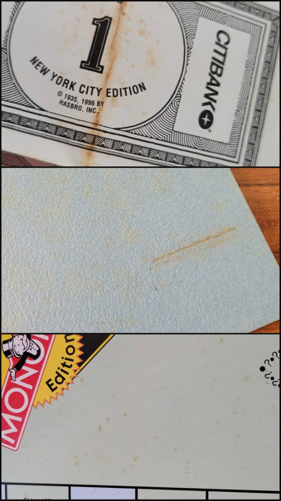 1996 Monopoly New York City Edition Real Estate trading game (complete)