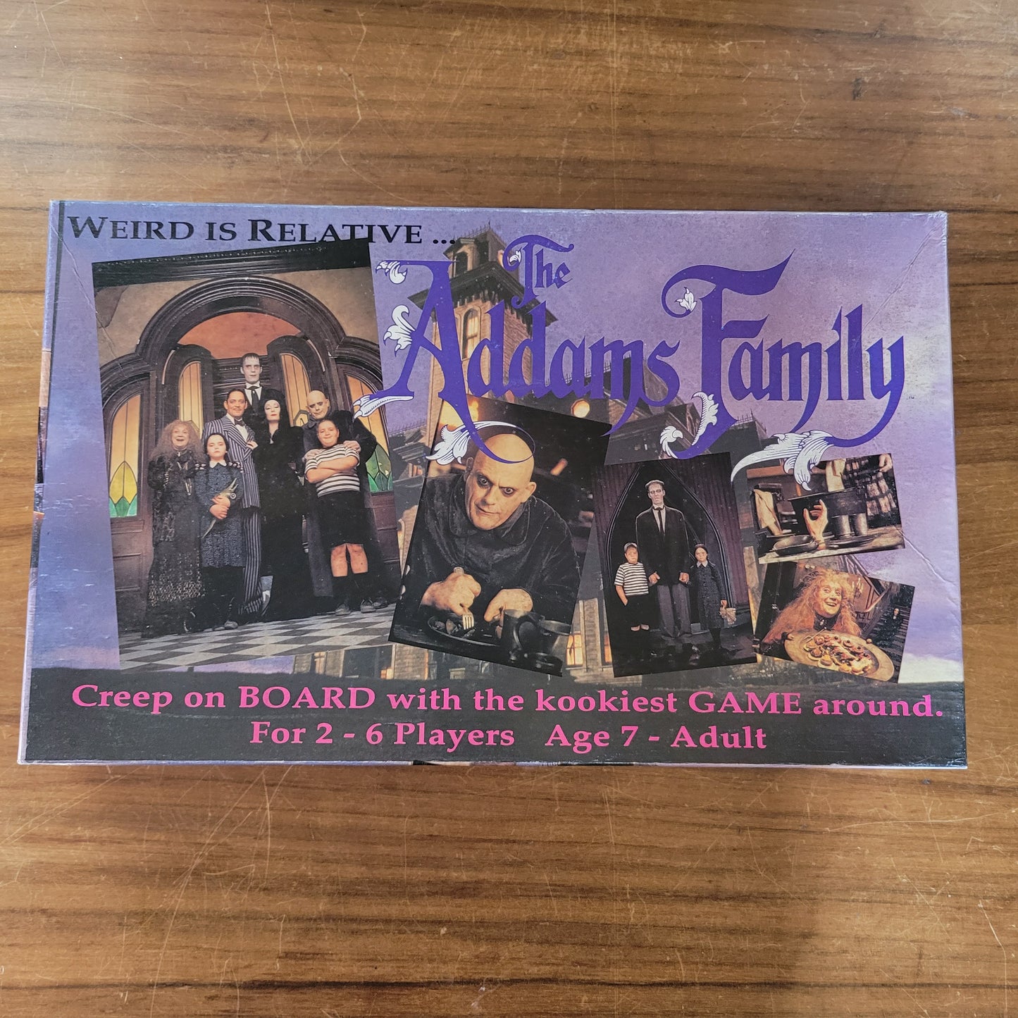 Rare 1991 Paramount Pictures The Addams Family Weird is Relative... board game (complete)