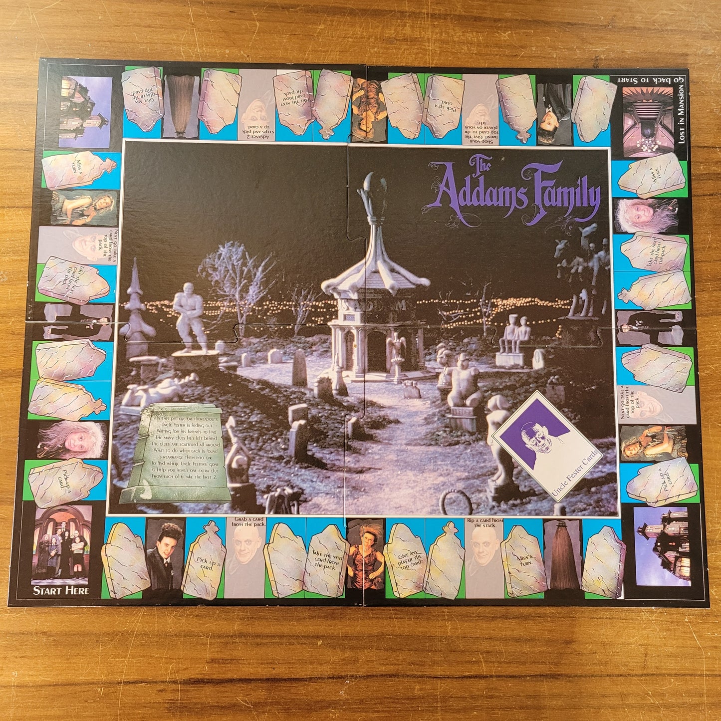 Rare 1991 Paramount Pictures The Addams Family Weird is Relative... board game (complete)