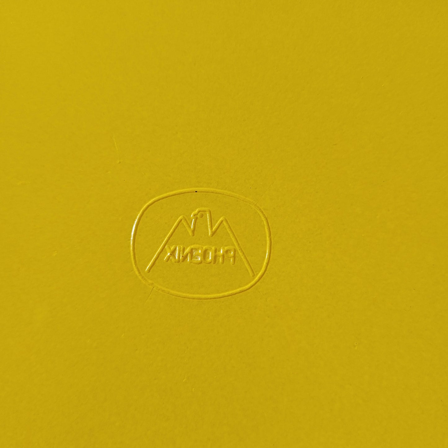 1960s yellow Phoenix Glass trio - glass gravy boat with underplate, & serving plate