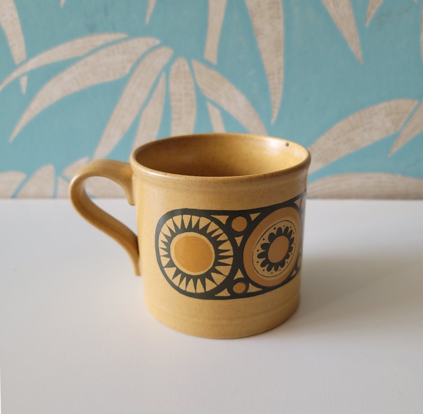 1970s Kilncraft 'Bacchus', & Sadler stripe coffee/tea cups