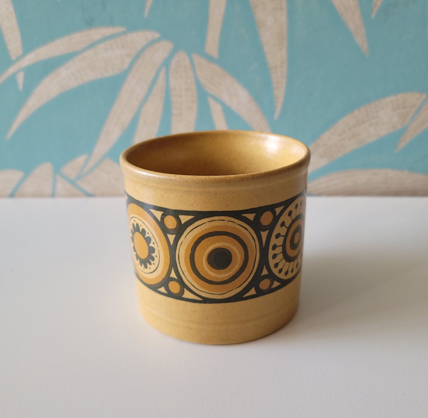 1970s Kilncraft 'Bacchus', & Sadler stripe coffee/tea cups