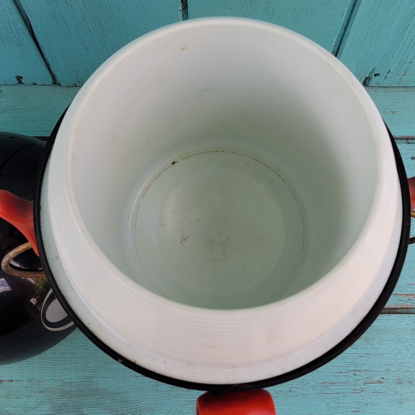 1970s novelty plastic & metal tribal head ice bucket
