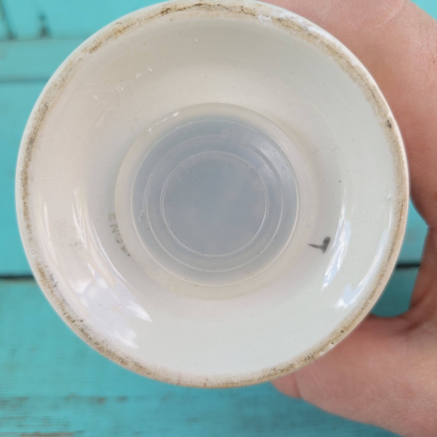 1960s Lord Nelson Pottery "Rio" condiments pot, & sugar pourer