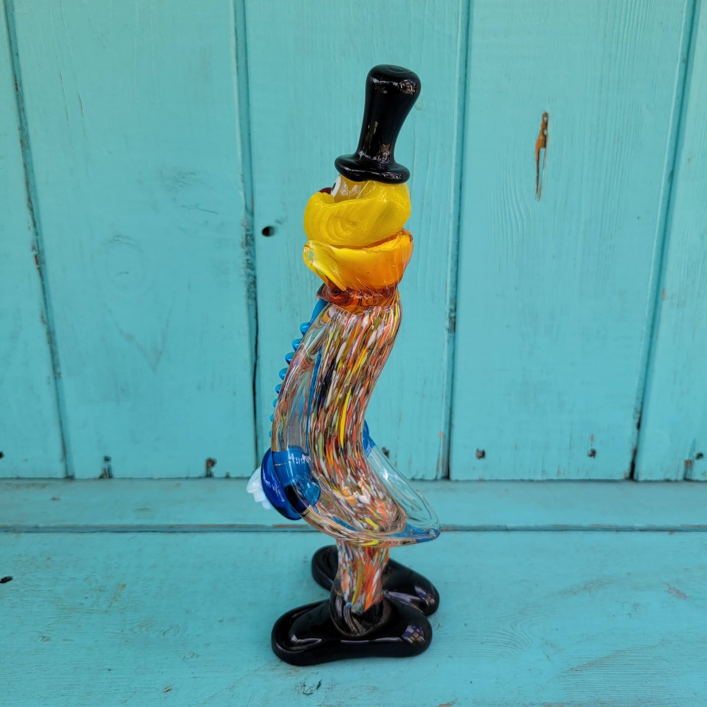 circa. 1960s Murano art glass clown figurine
