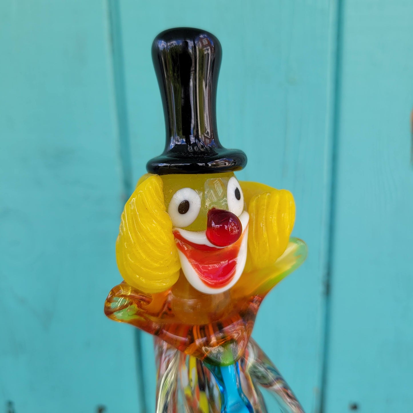 circa. 1960s Murano art glass clown figurine