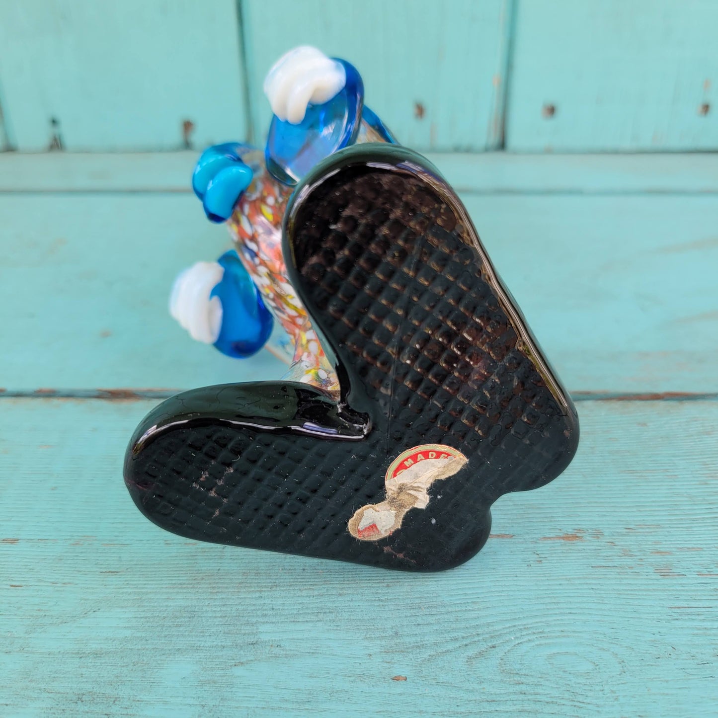 circa. 1960s Murano art glass clown figurine