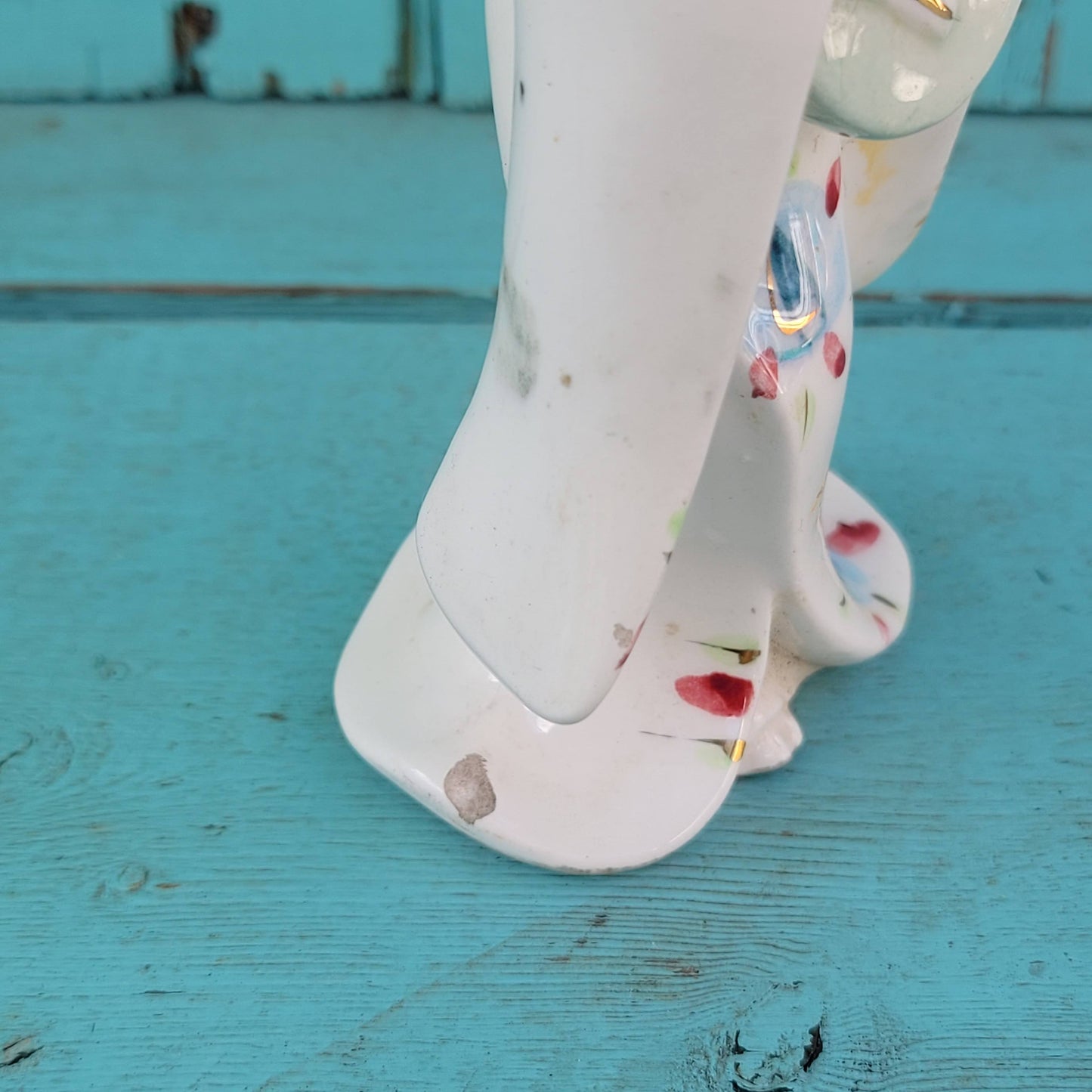 1950s Californian Creations & Bradley ceramic Geisha girl ornaments
