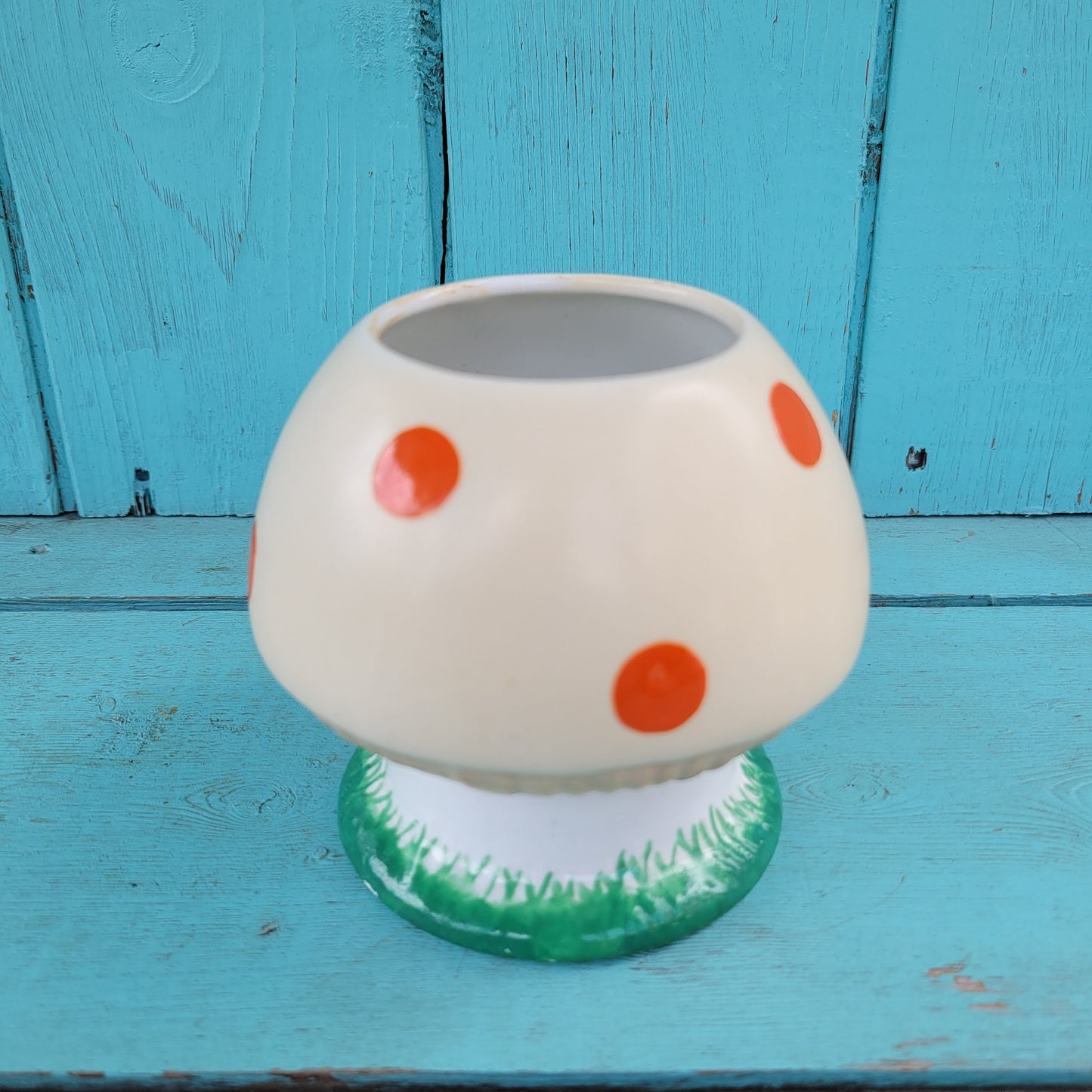 1920s Shelley Mabel Lucie Attwell ceramic toadstool sugar bowl