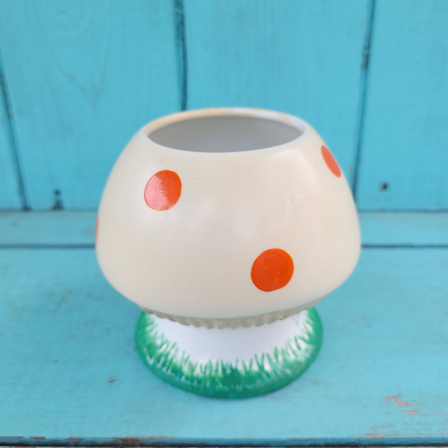 1920s Shelley Mabel Lucie Attwell ceramic toadstool sugar bowl