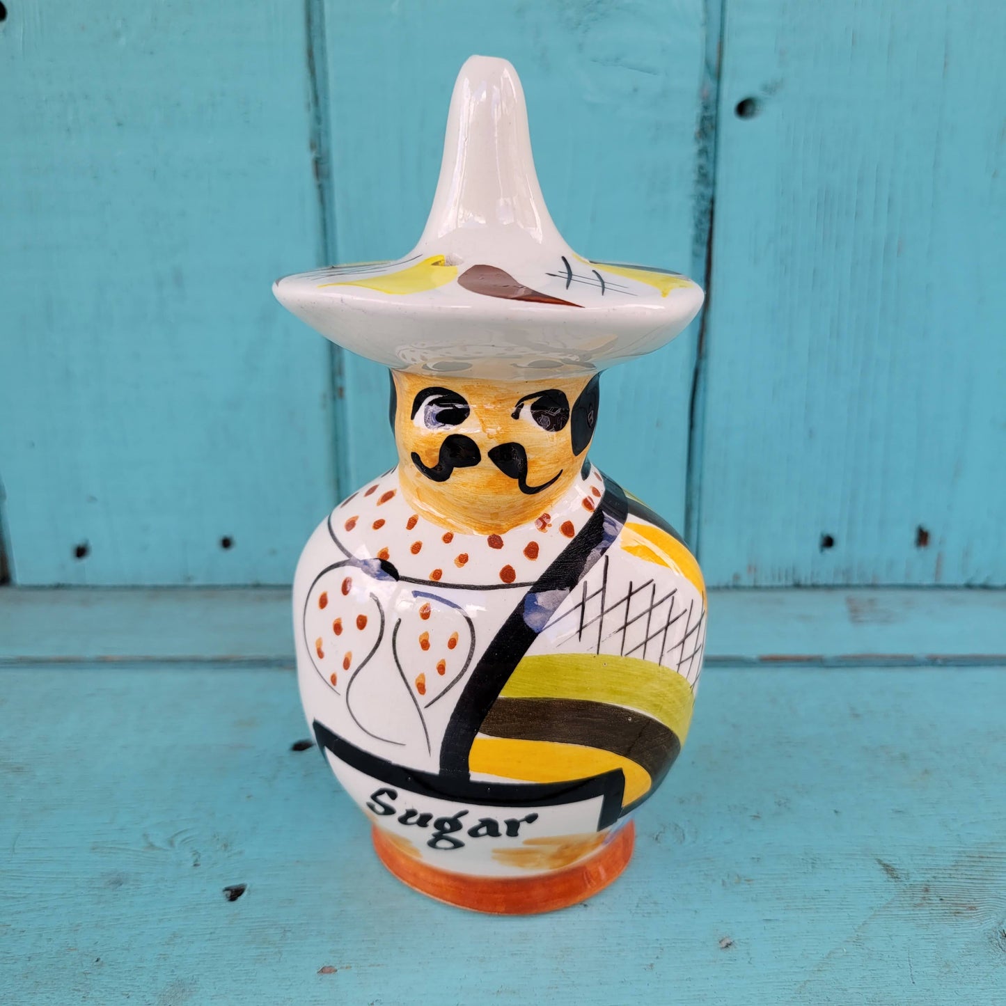 1960s Toni Raymond ceramic Mexican sugar pourer