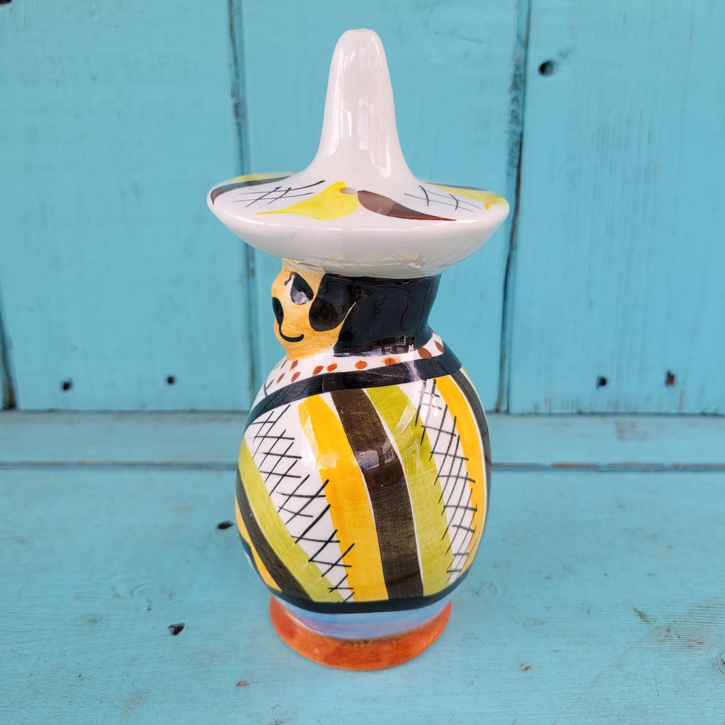 1960s Toni Raymond ceramic Mexican sugar pourer