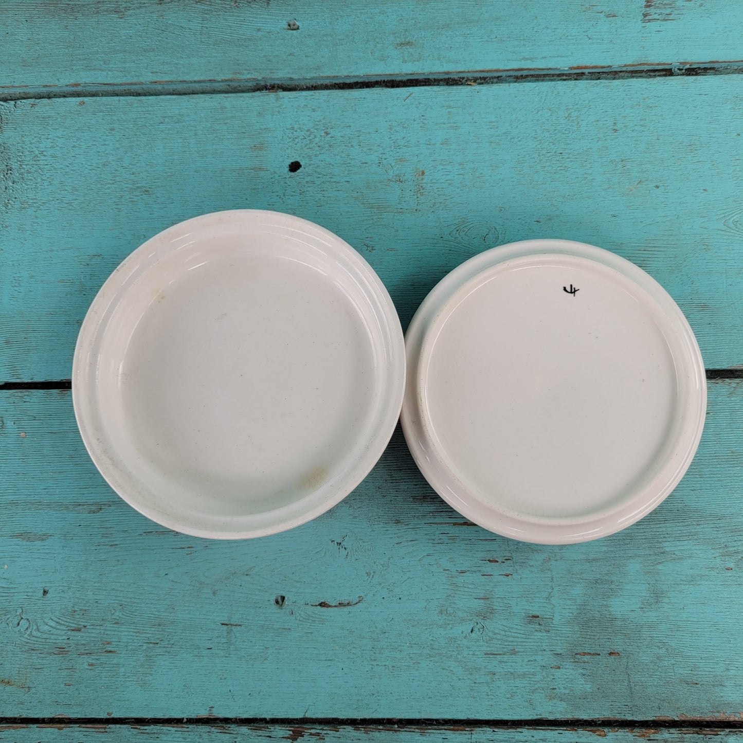 1960s Toni Raymond hand-painted mouse lidded cheese dish