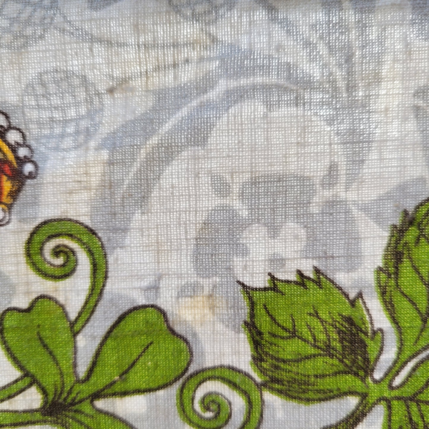 1977 Queen's Silver Jubilee commemorative tea towel, designed by Clive Mayor