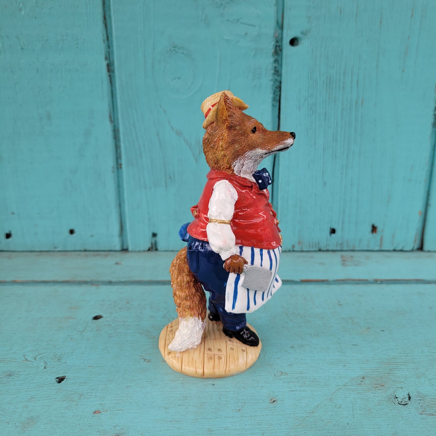 2002 Regency Fine Arts "Basil Fox" figurine from Tales of Honeysuckle Hill series