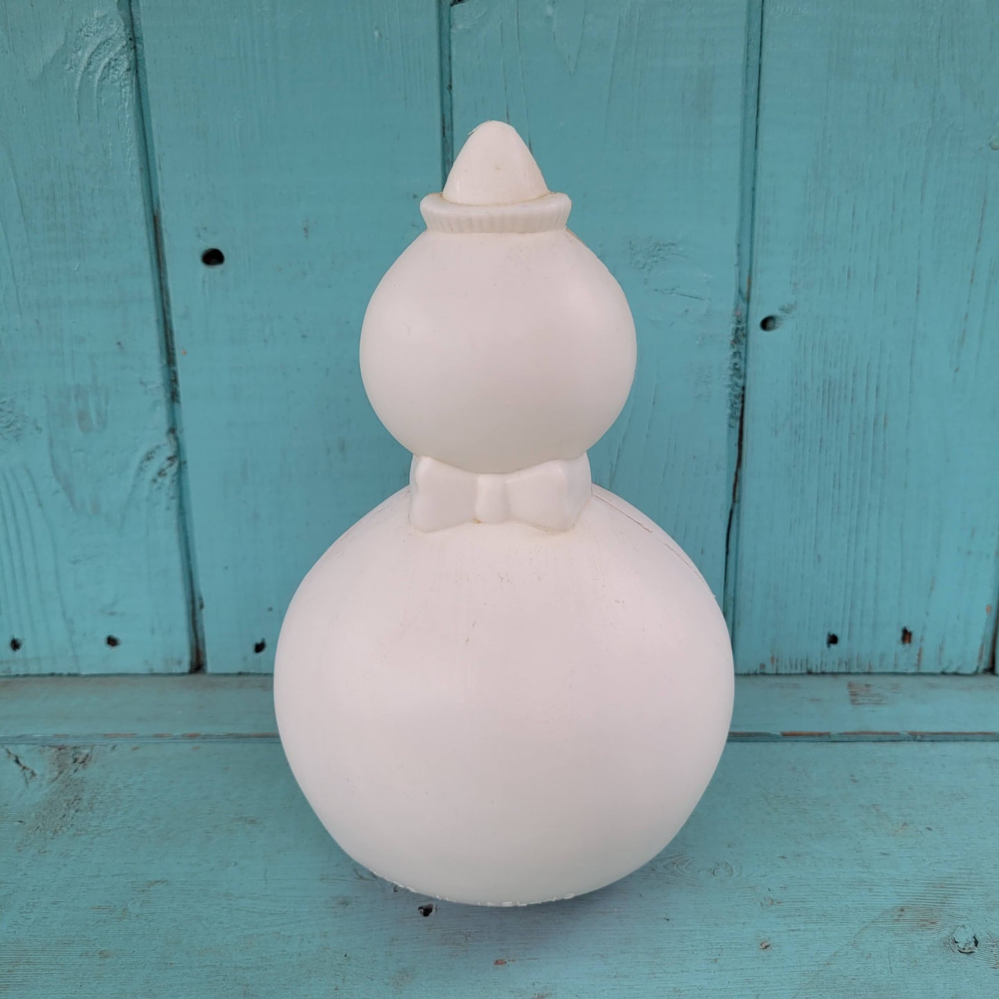 1950s Roly Poly hard plastic musical wobble clown