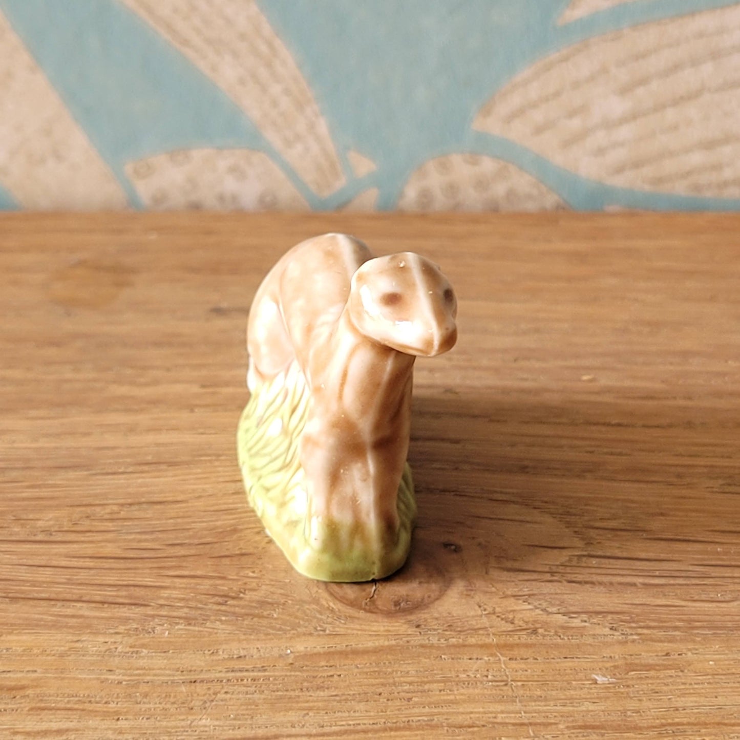 1980s Wade "British Wildlife" series figurine: weasel