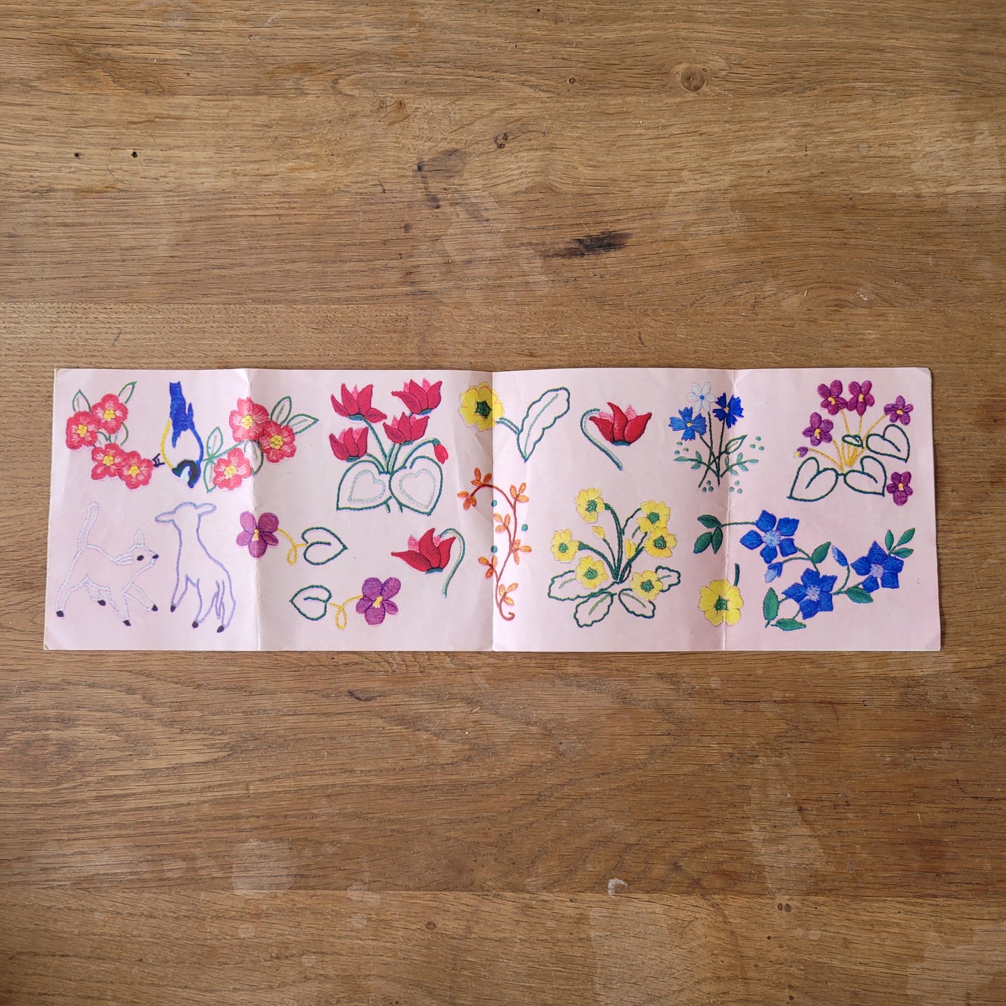 Unused vintage Woman's Own transfer book