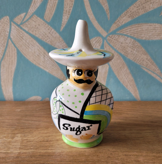 1960s Toni Raymond ceramic Mexican sugar pourer
