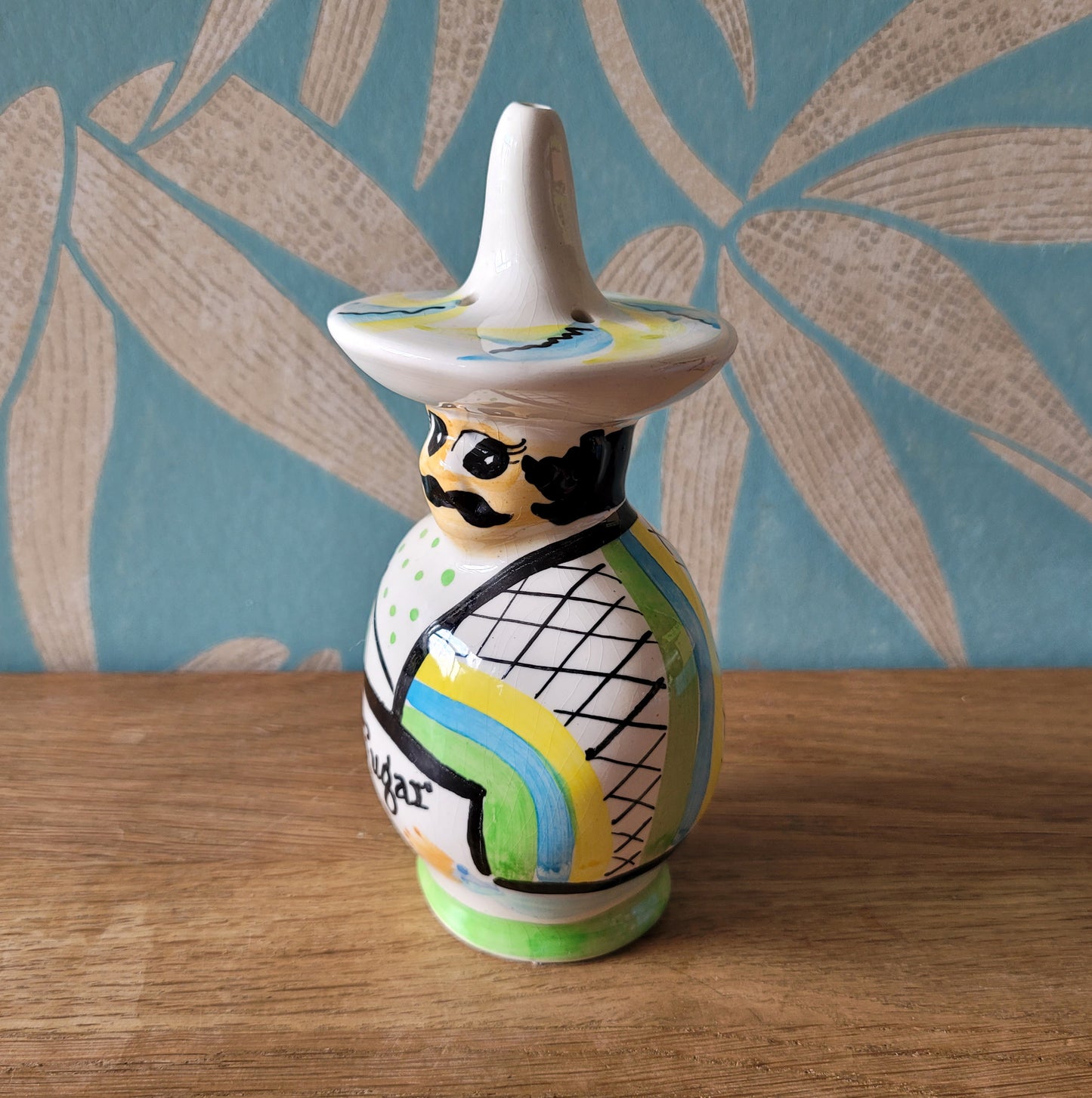 1960s Toni Raymond ceramic Mexican sugar pourer