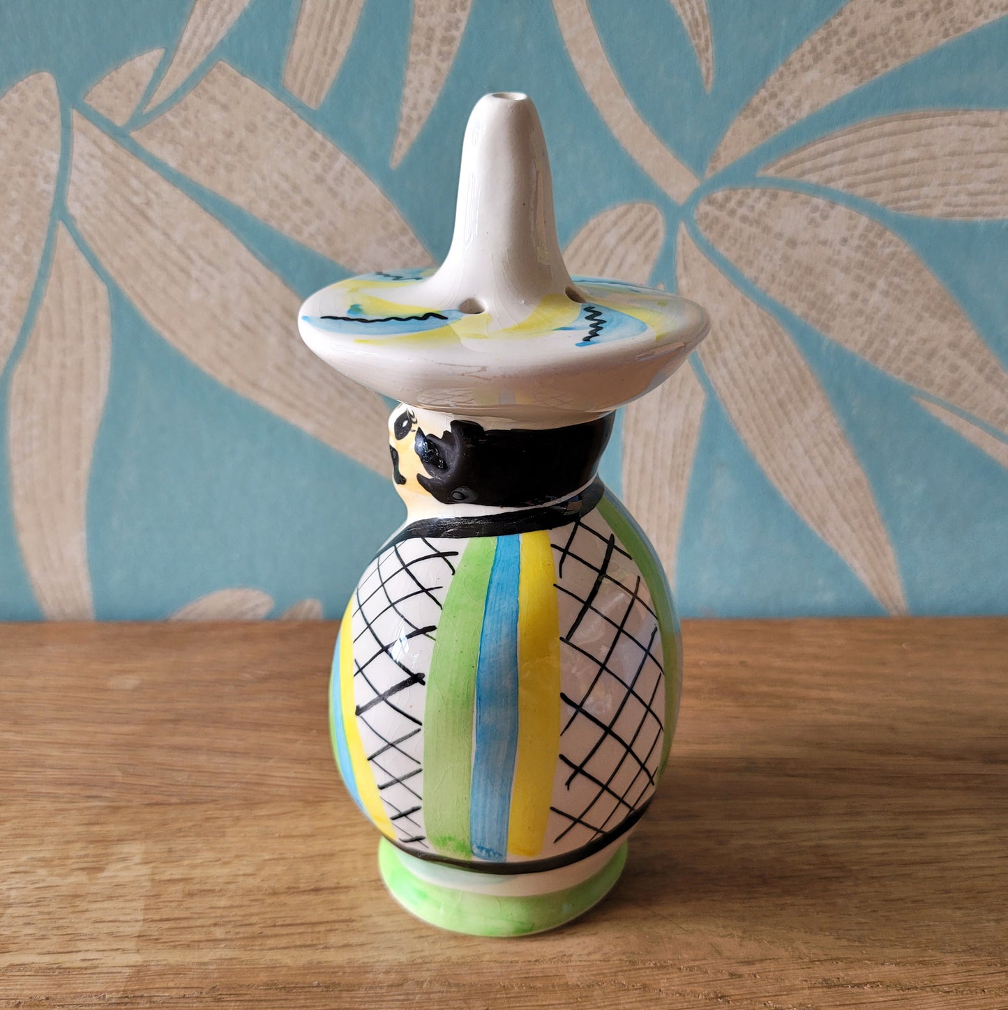 1960s Toni Raymond ceramic Mexican sugar pourer