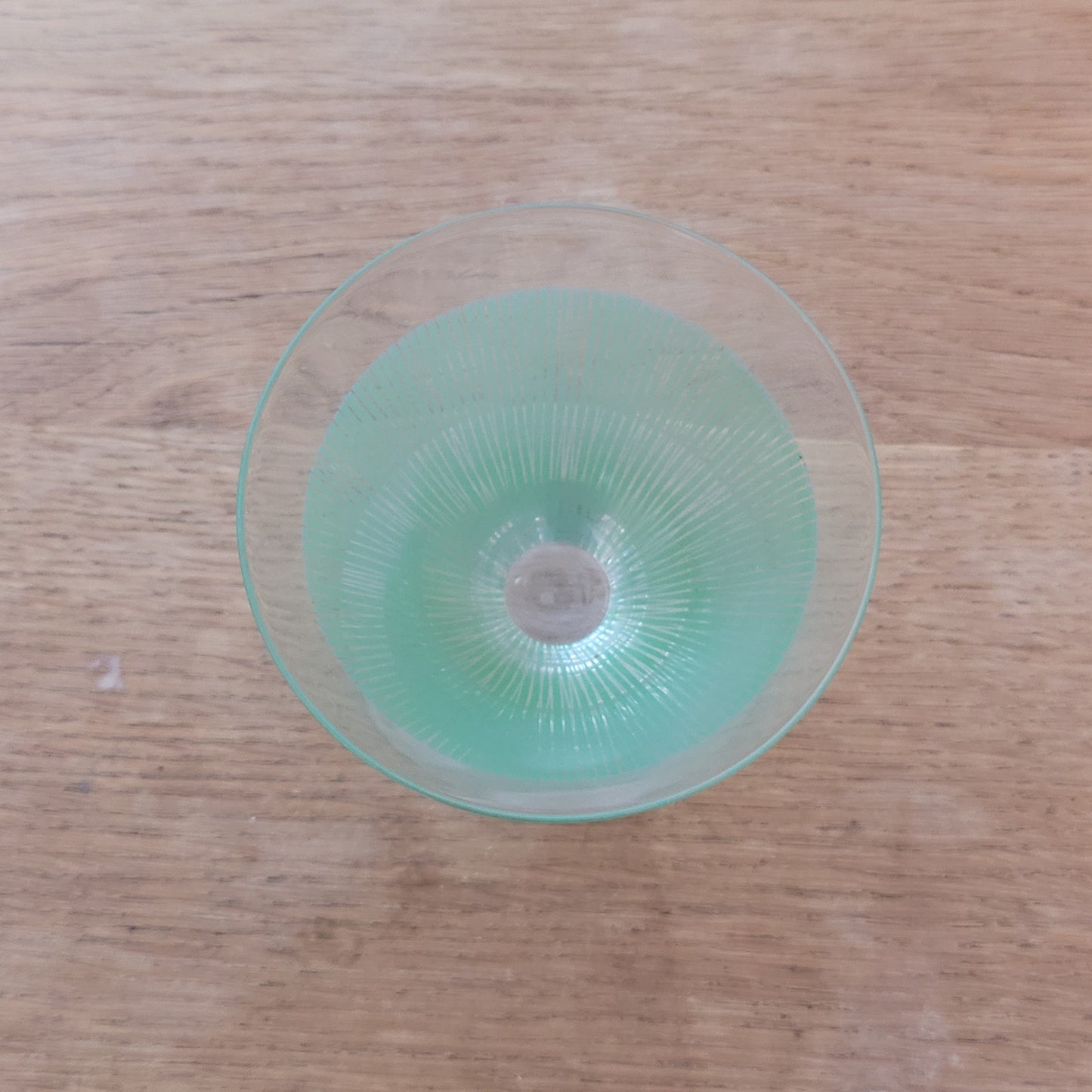 Set of 4 rare 1950s assorted colour 'Party' cocktail glasses by Bengt Orup for Johansfors, Sweden