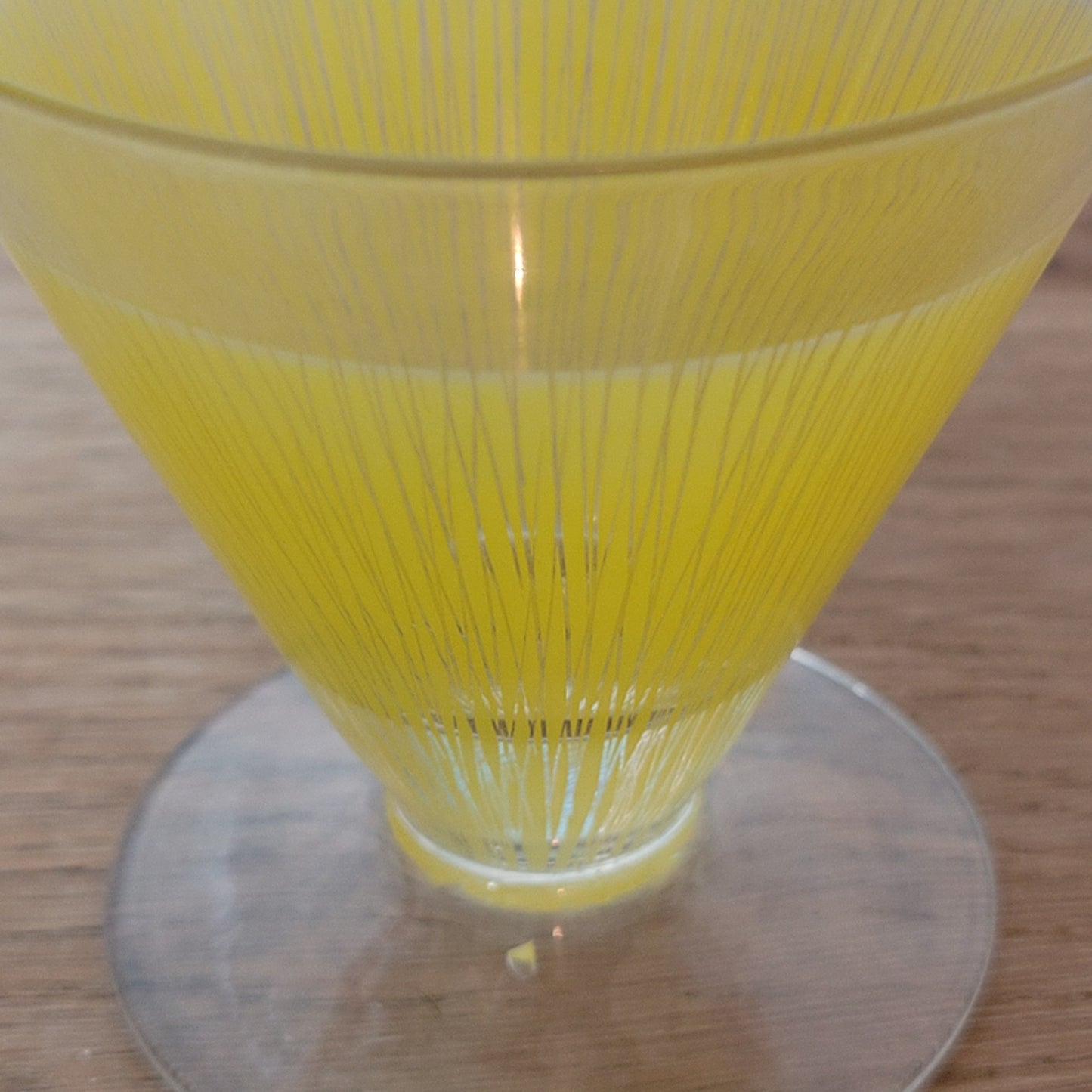 Set of 4 rare 1950s assorted colour 'Party' cocktail glasses by Bengt Orup for Johansfors, Sweden