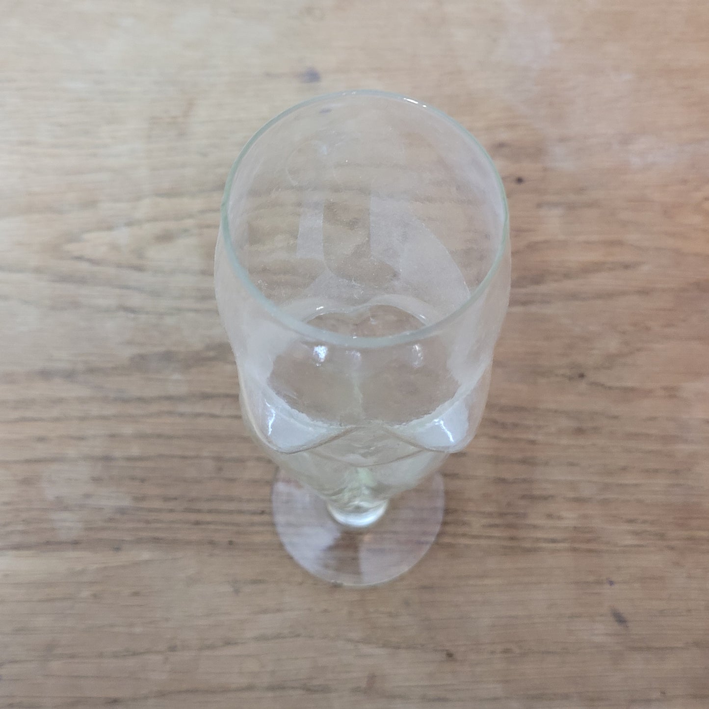 1960s/70s figural nude woman shaped beer glass