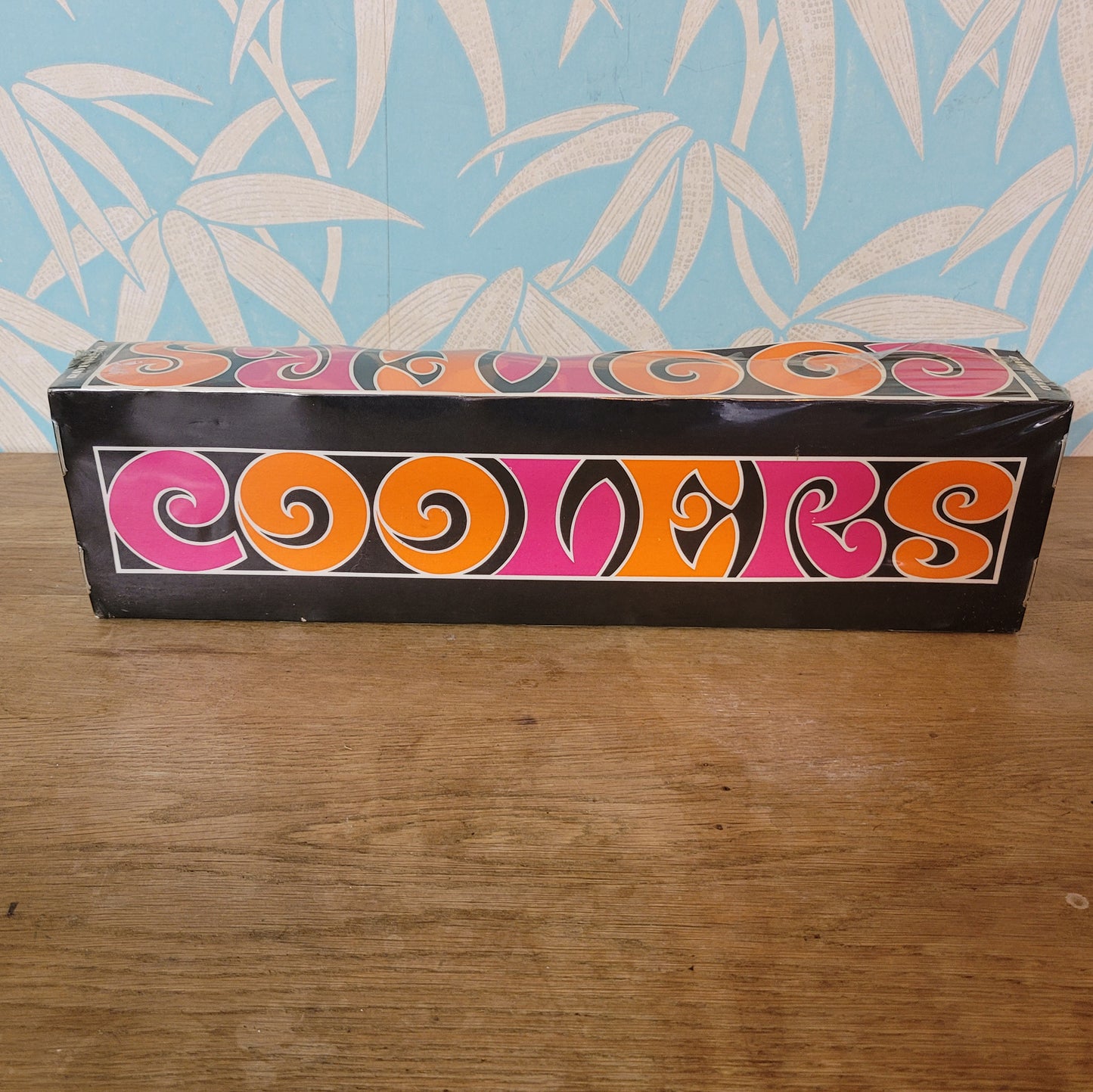 Set of six 1970s Ravenhead “Coolers” musical note glasses in original box