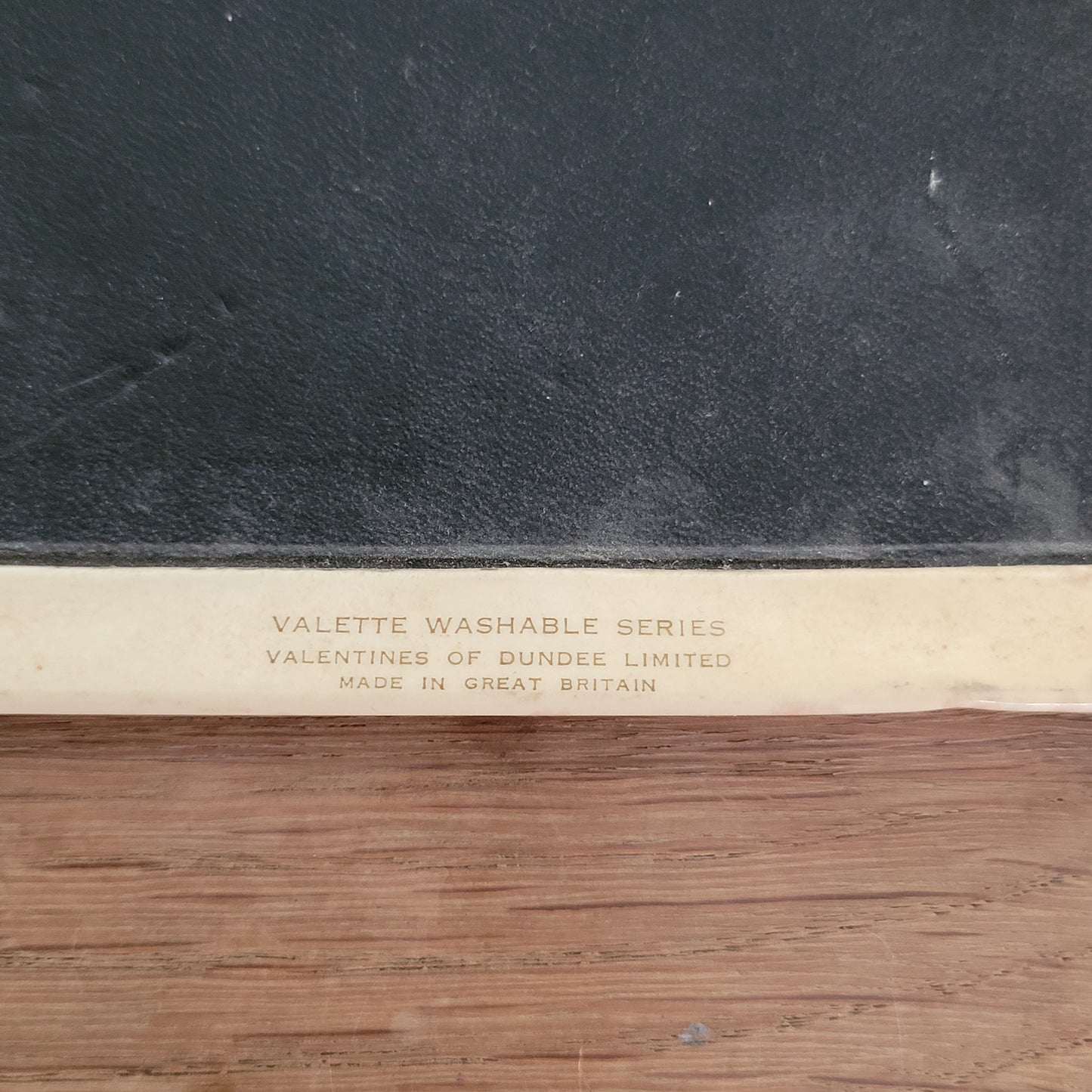 circa. 1940s/50s Lucy Mabel-Attwell illustrated "Household Wants" wipe-clean memo board