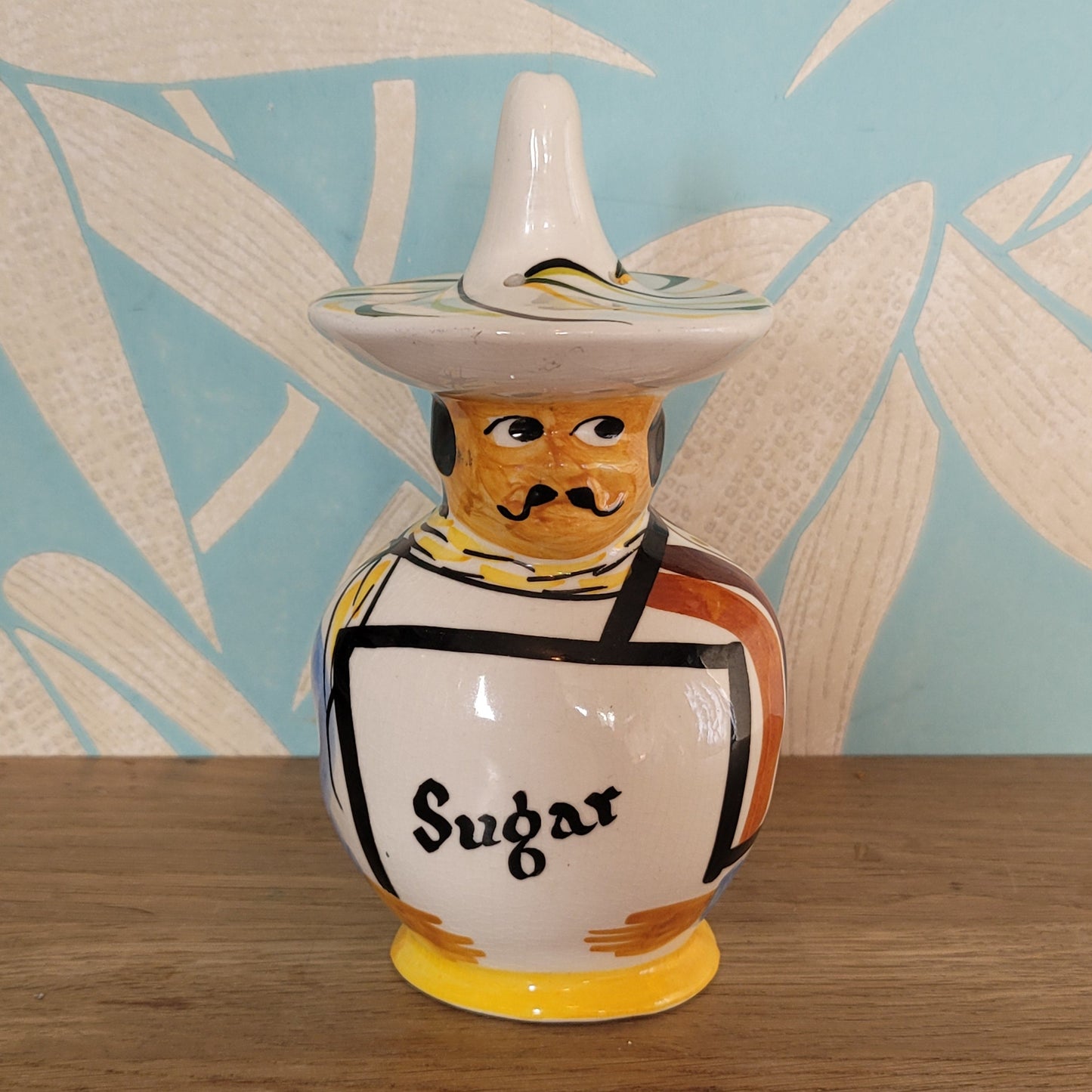 1960s Toni Raymond ceramic Mexican sugar pourer