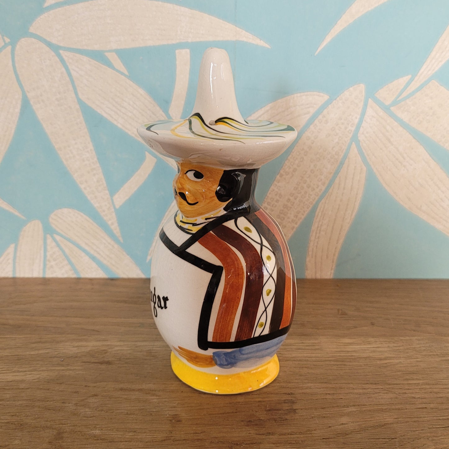 1960s Toni Raymond ceramic Mexican sugar pourer