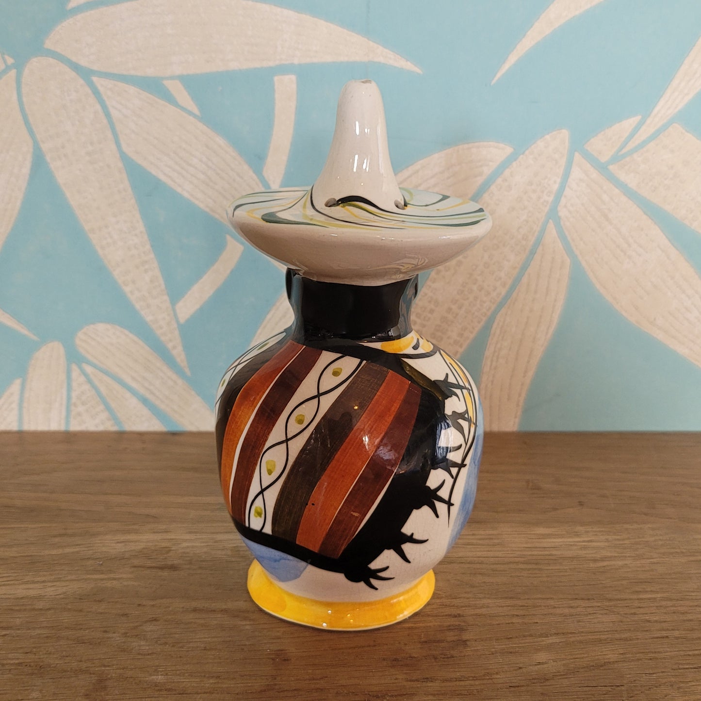 1960s Toni Raymond ceramic Mexican sugar pourer