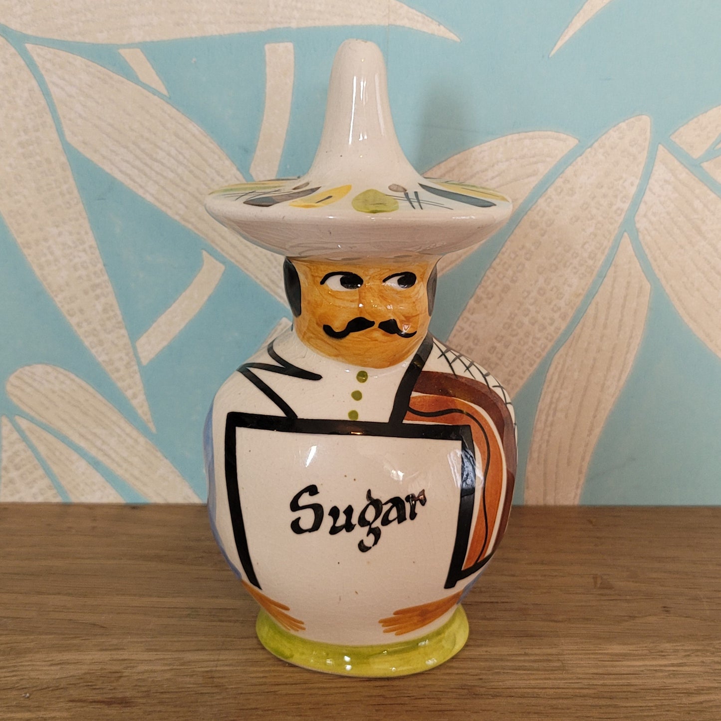 1960s Toni Raymond ceramic Mexican sugar pourer