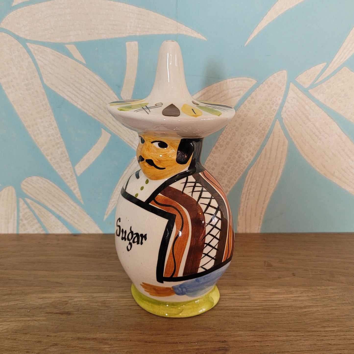 1960s Toni Raymond ceramic Mexican sugar pourer