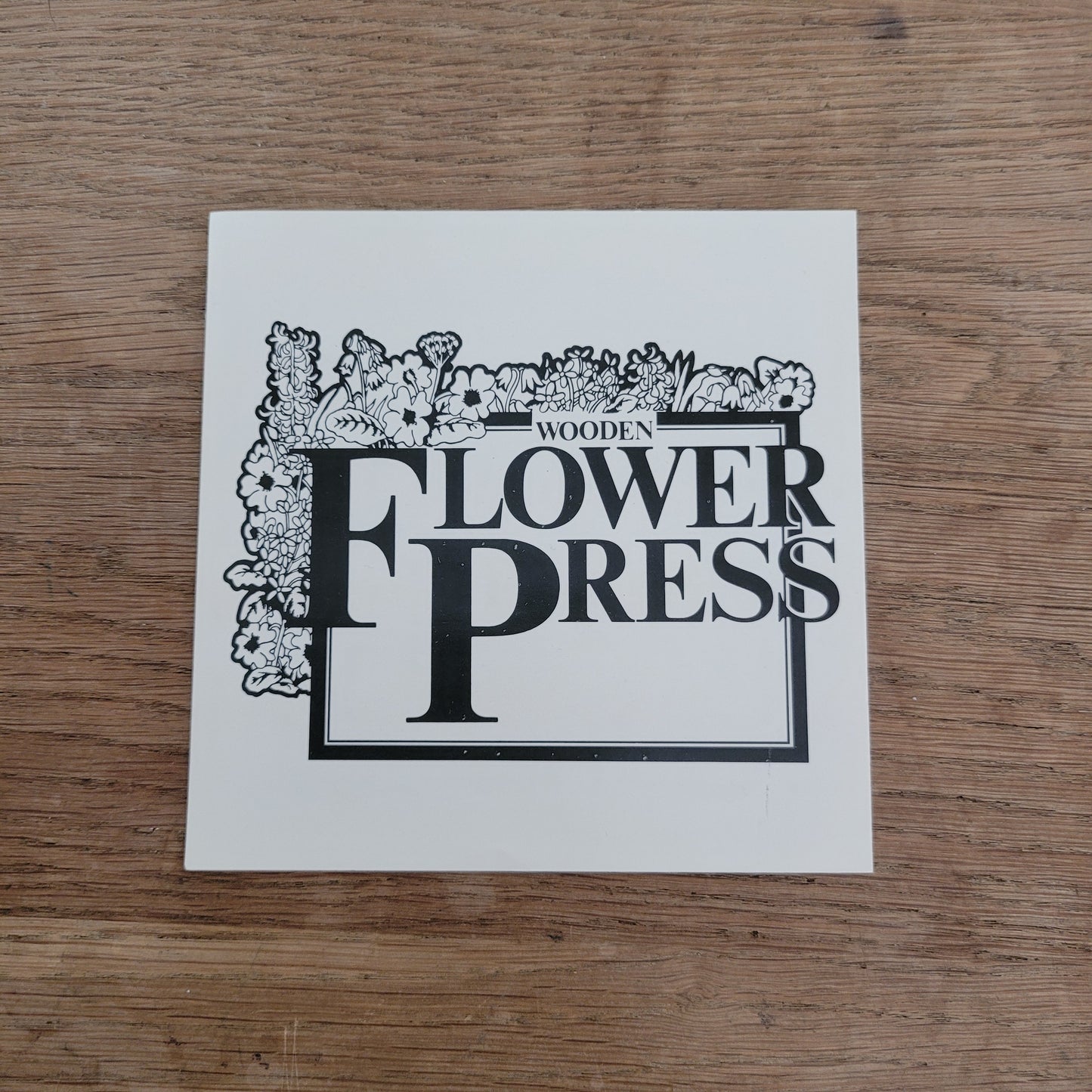 1979 Michael Stanfield wooden flower press with original box