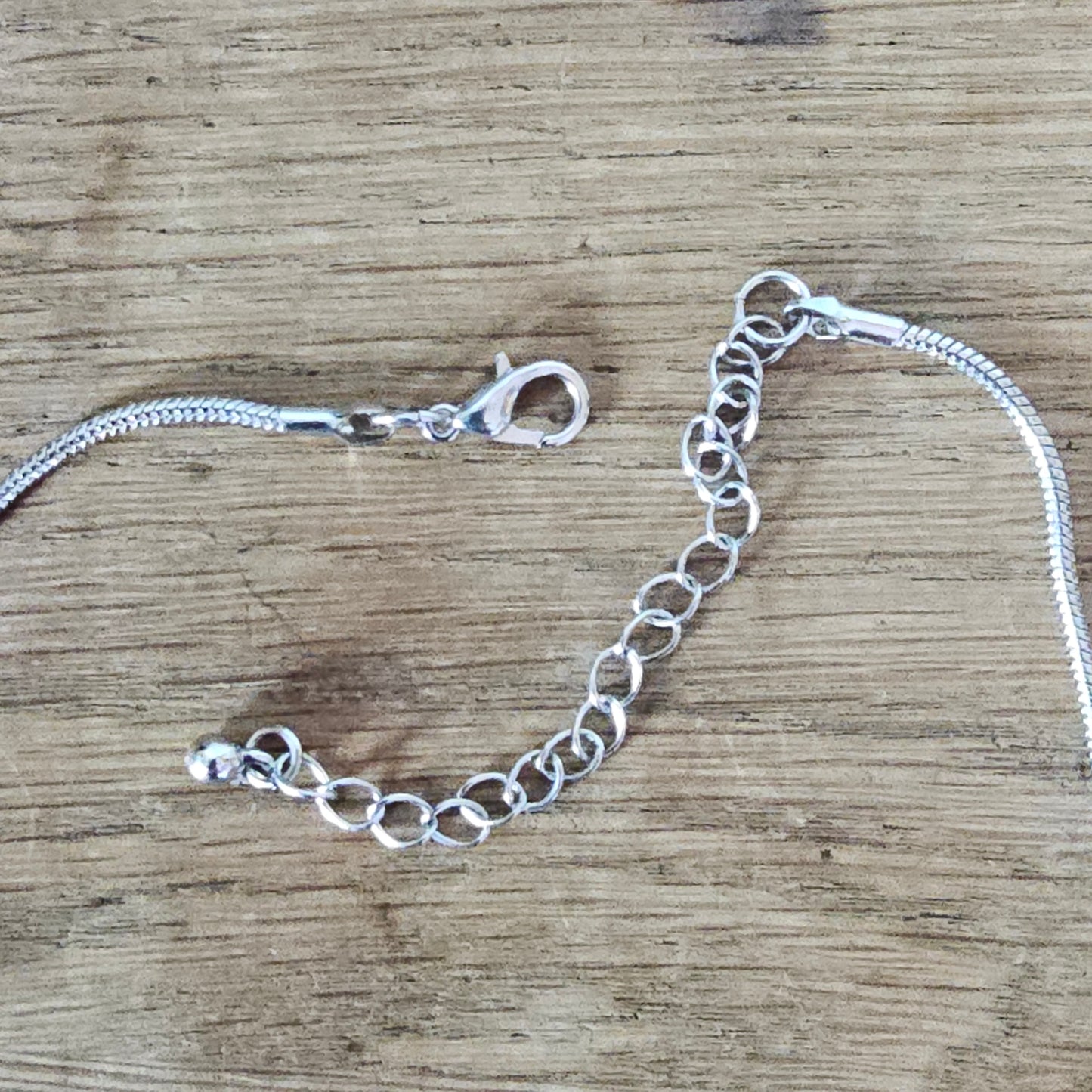 1970s-style silver-tone geometric drop fringe necklace