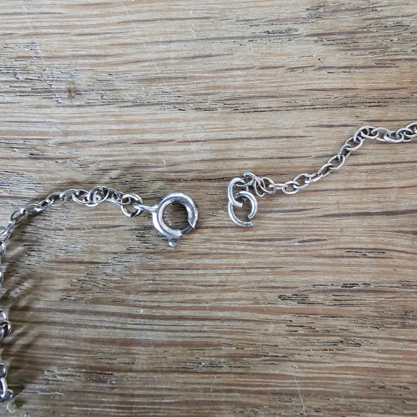 1970s/80s silver-tone ‘Z’ monogram necklace