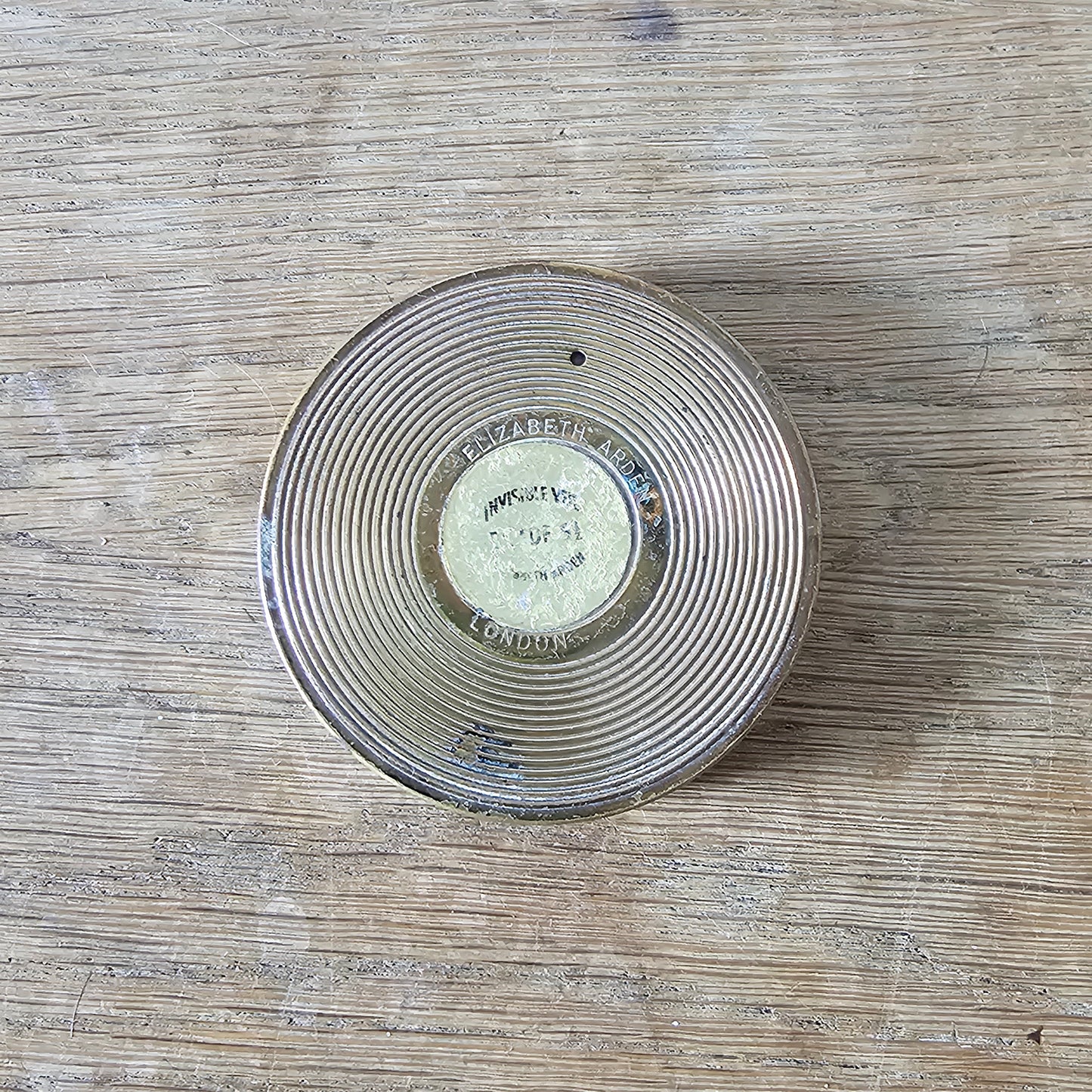 1950s Elizabeth Arden “Invisible Veil” powder compact with Napoleon motif