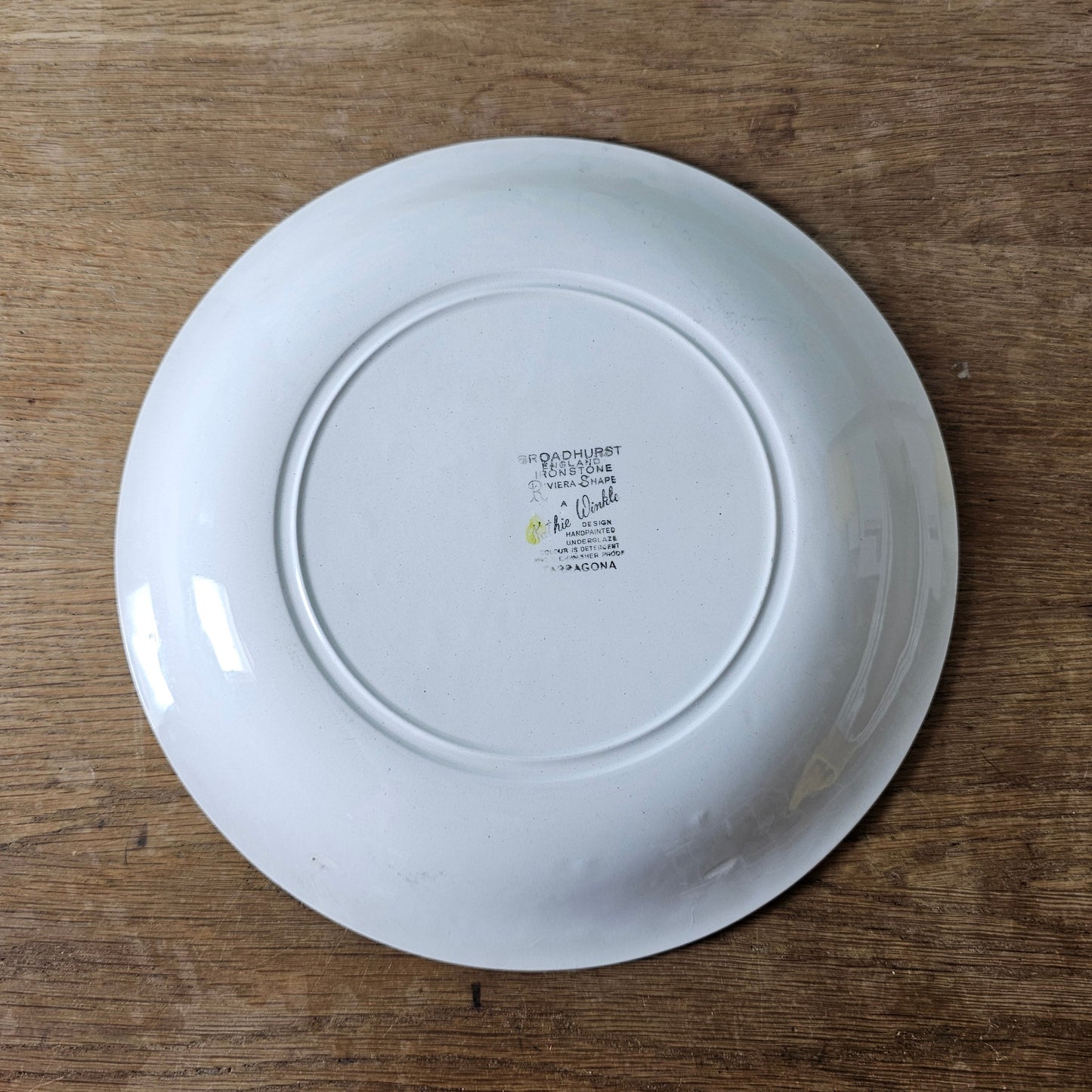 1966 Broadhurst Ironstone Kathie Winkle 'Tarragona' dinner & soup set