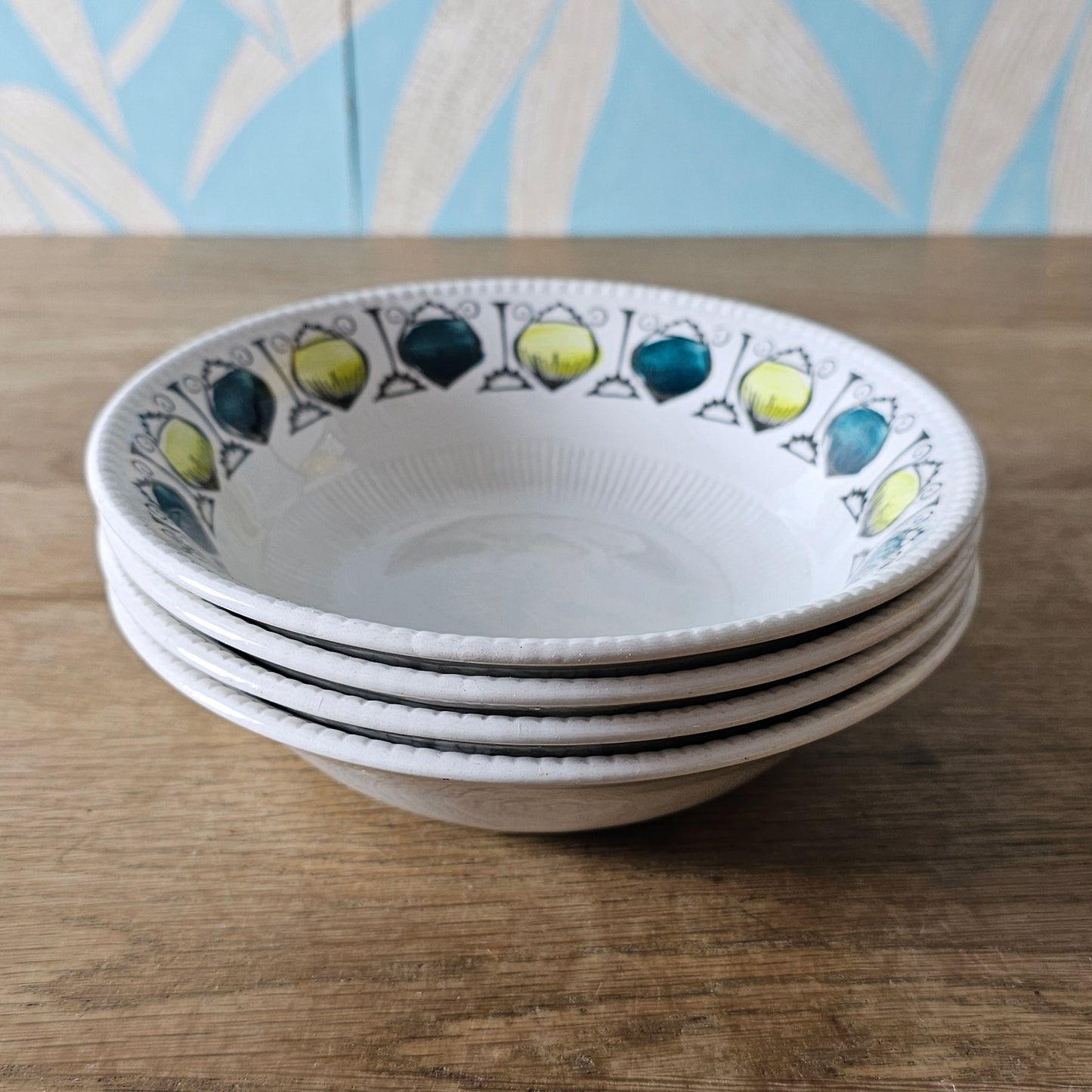 1966 Broadhurst Ironstone Kathie Winkle 'Tarragona' dinner & soup set