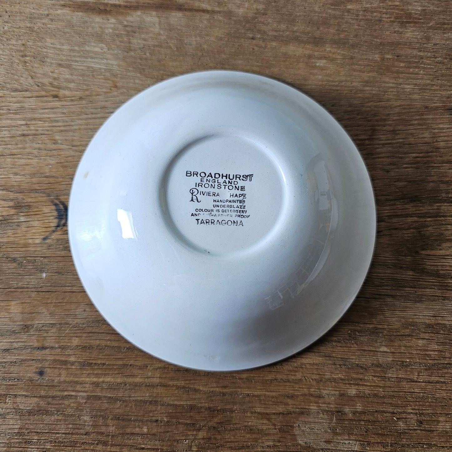 1966 Broadhurst Ironstone Kathie Winkle 'Tarragona' dinner & soup set